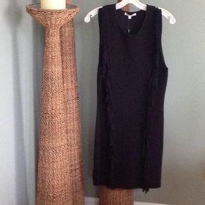 Black fringe dress